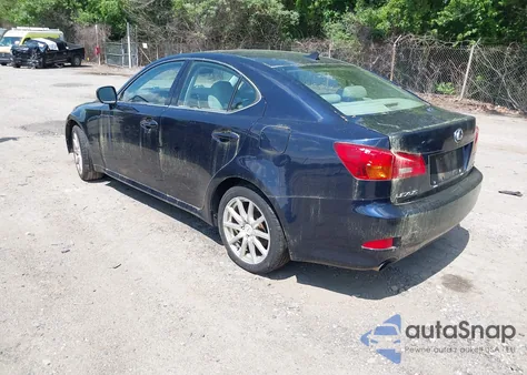 2007 Lexus Is from USA, damaged, VIN JTHCK262775014551
